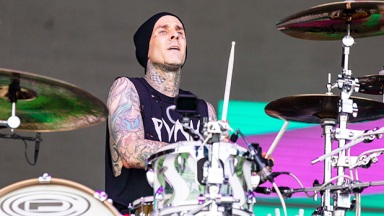 Travis Barker Honors Taylor Hawkins At London Tribute Concert: Video – Hollywood Life 8